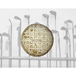 Historický golfový míček Medal č.4 Nová Kolekce
