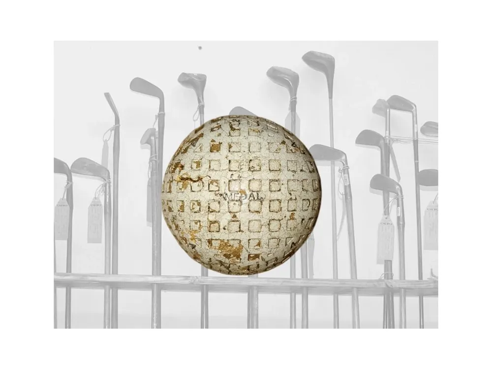 Historický golfový míček Medal č.4 Nová Kolekce