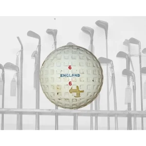Historický golfový míček England Michelin č.6 Top Prodej