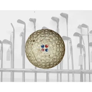 Historický golfový míček Spalding Midget Recess Gutty Sleva