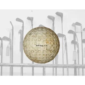 Historický golfový míček Warwick č.5 Speciální Cena