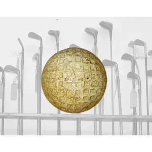 Historický golfový míček Spalding Kro-Flite Mesh Víkendová Akce