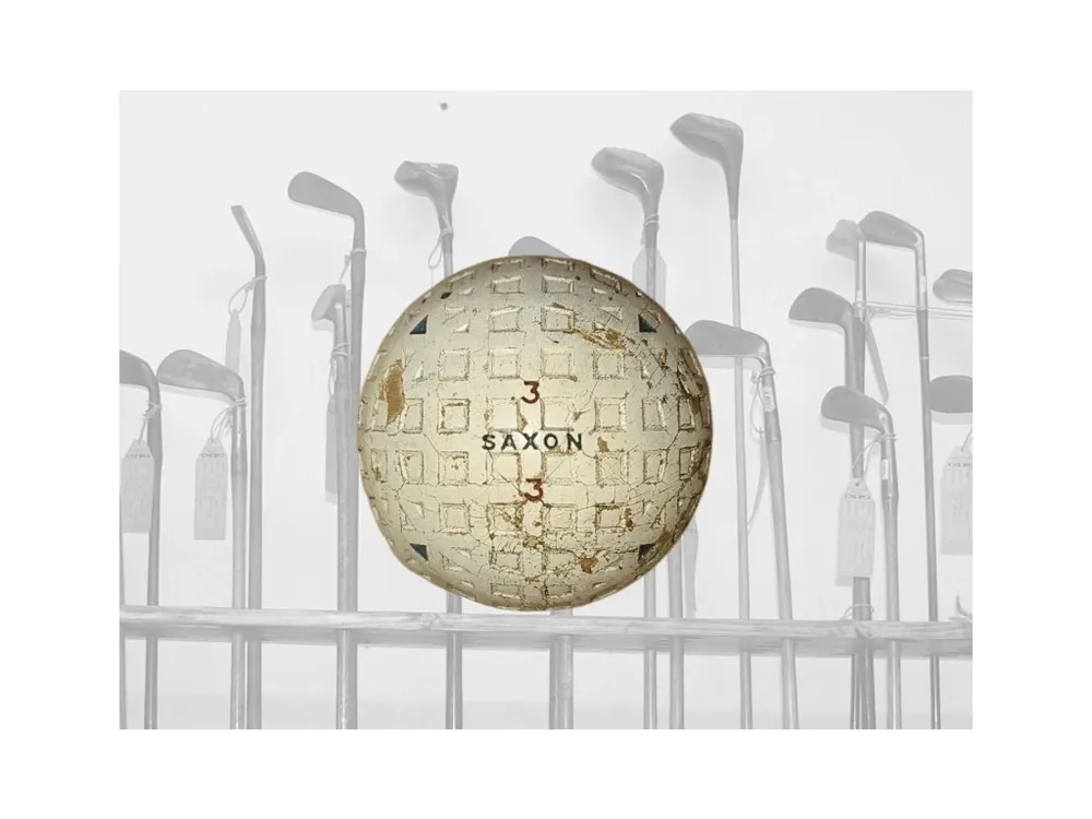 Cenový Hit Historický golfový míček Saxon č.3