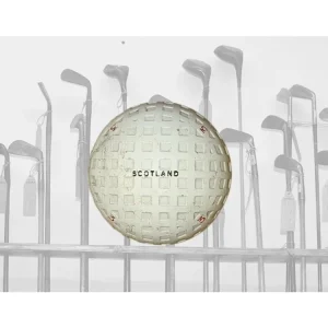 Ověřený Historický golfový míček Scotland PIN-HI č.3