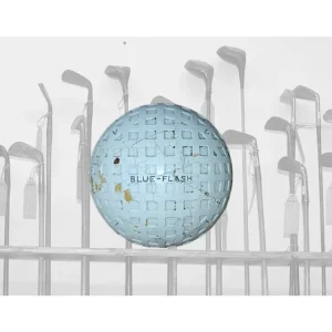 Značkový Historický golfový míček Blue-Flash č.4