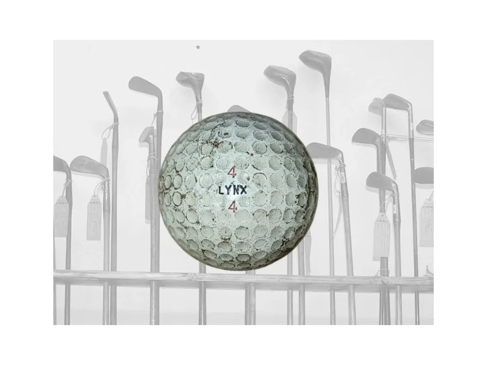 Top Prodej Historický golfový míček Lynx č.4