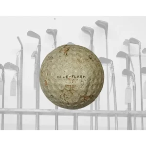 Historický golfový míček Blue-Flash č.5 Expresní Doručení
